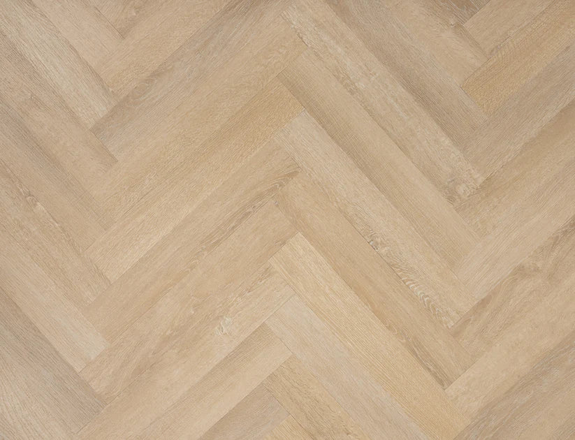 Timeless Burnished Oak Herringbone Glue Down LVT