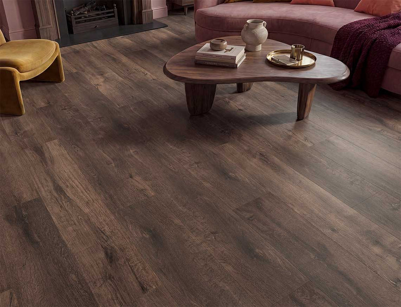 Timeless Chocolate Oak 2.5mm Glue Down LVT