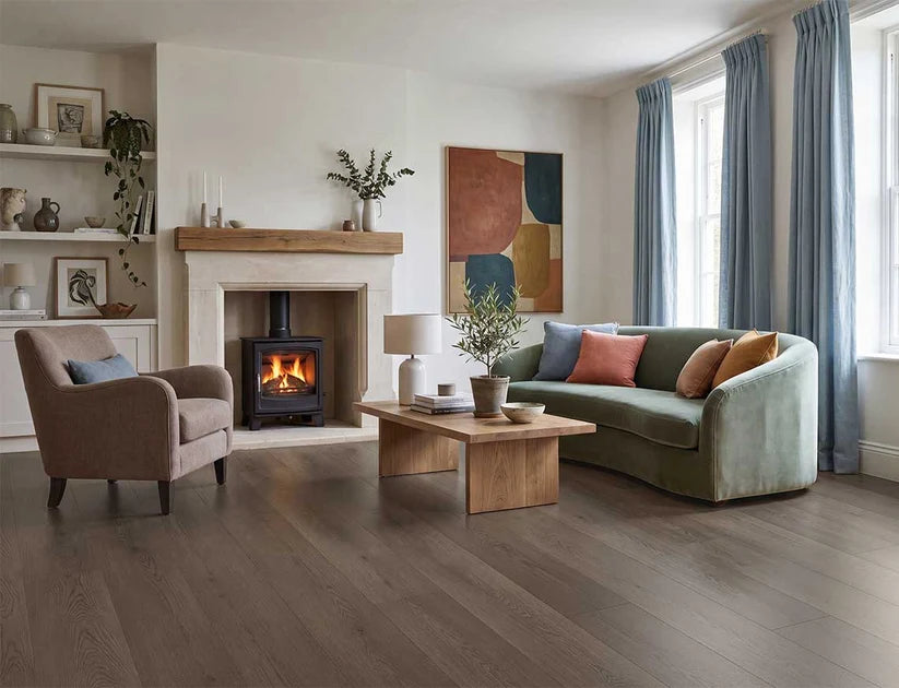Timeless Espresso Drift Oak 2.5mm Glue Down LVT