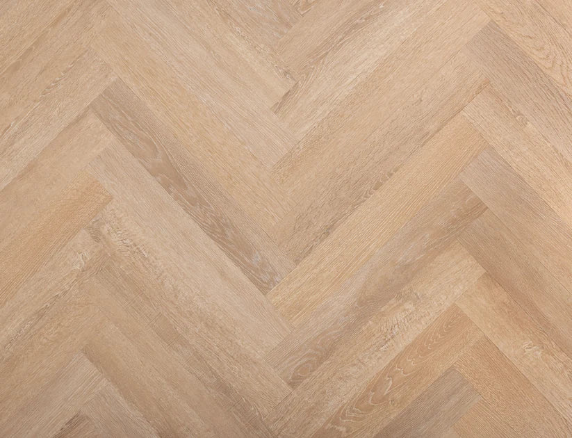 Timeless Honeycomb Oak Herringbone Glue Down LVT
