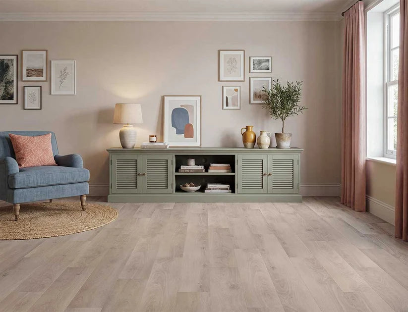 Timeless Light Slate Oak 2.5mm Glue Down LVT