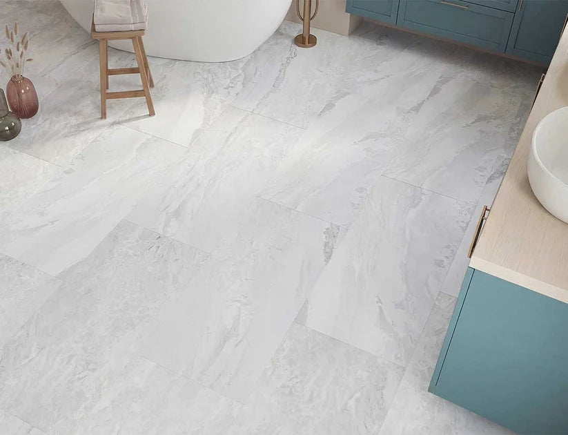 Timeless Snowcrest 2.5mm Marble Tile LVT