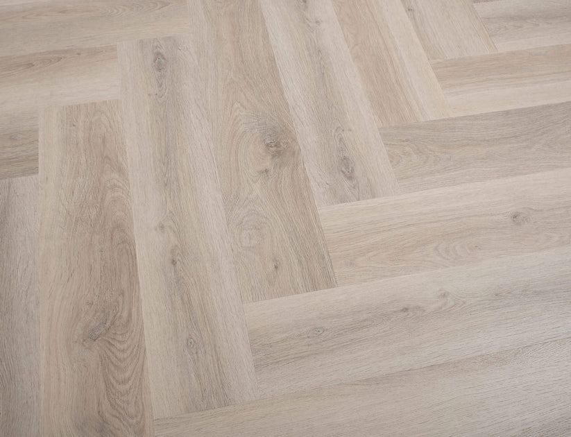 Timeless Tuscan Oak Herringbone Glue Down LVT