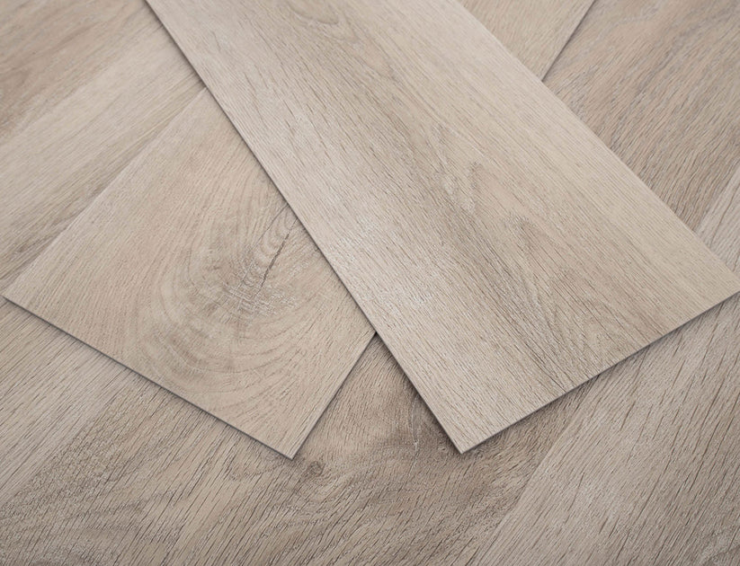 Timeless Tuscan Oak Herringbone Glue Down LVT