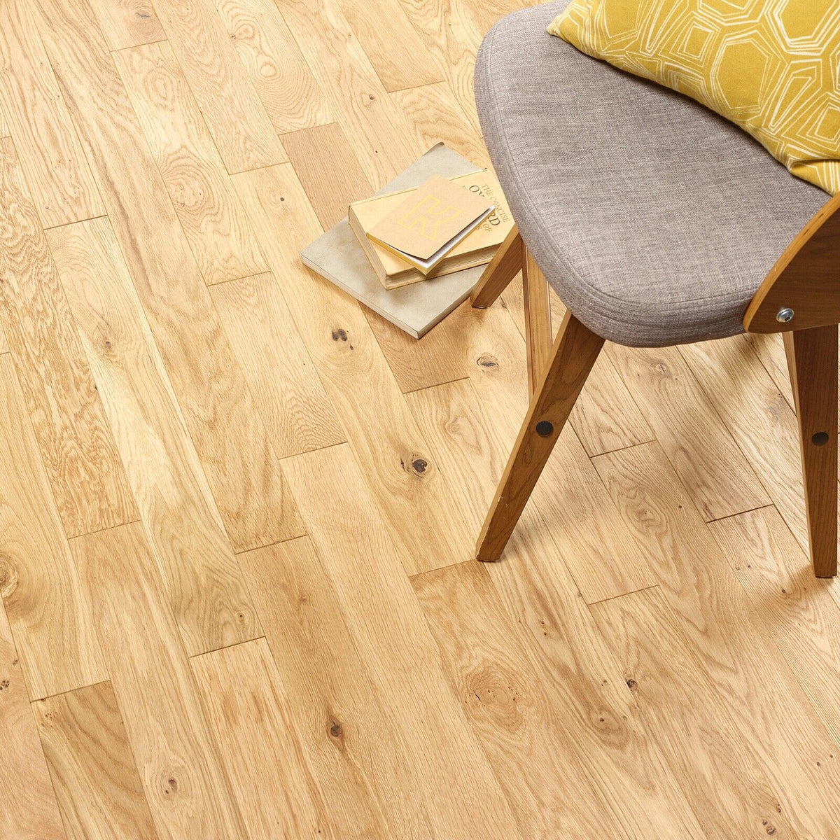 Brushed Light Oak Flooring