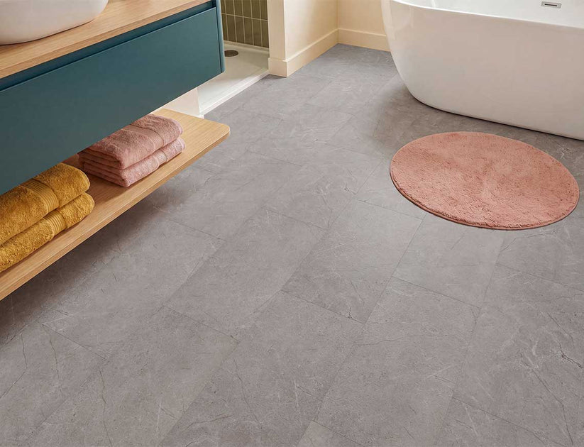 Timeless Arctic Pearl 2.5mm Marble Tile LVT