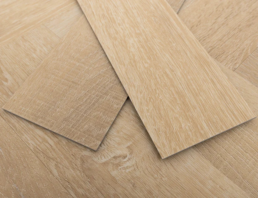 Timeless  Burnished Oak Herringbone Glue Down LVT