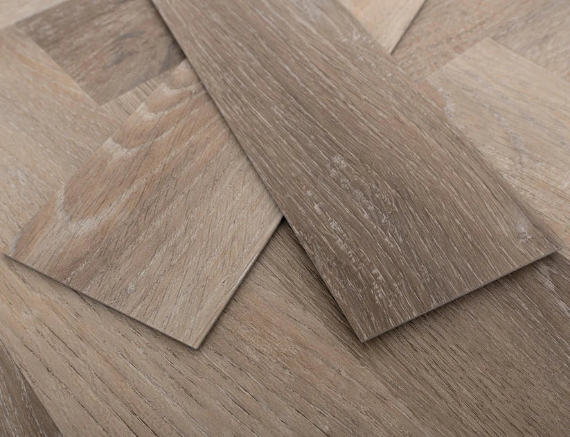 Timeless Cranleigh Oak Herringbone Glue Down LVT