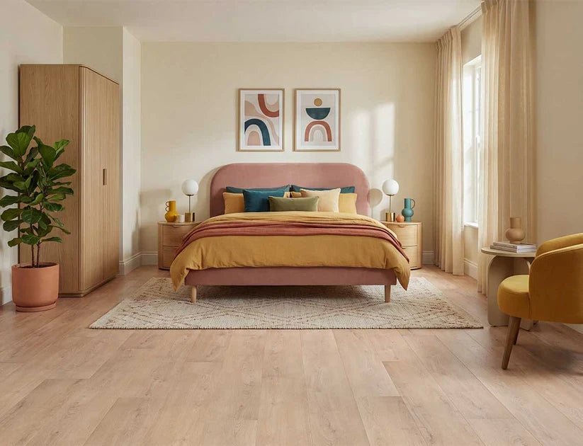 Timeless Dove Mist Oak 3mm Glue Down LVT