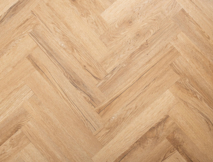 Timeless Langford Oak Herringbone Glue Down LVT