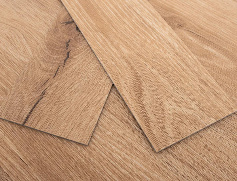 Timeless Rockingham Oak Herringbone Glue Down LVT